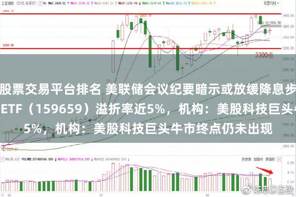 股票交易平台排名 美联储会议纪要暗示或放缓降息步伐，纳斯达克100ETF（159659）溢折率近5%，机构：美股科技巨头牛市终点仍未出现