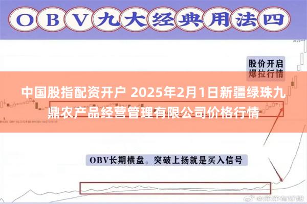 中国股指配资开户 2025年2月1日新疆绿珠九鼎农产品经营管理有限公司价格行情